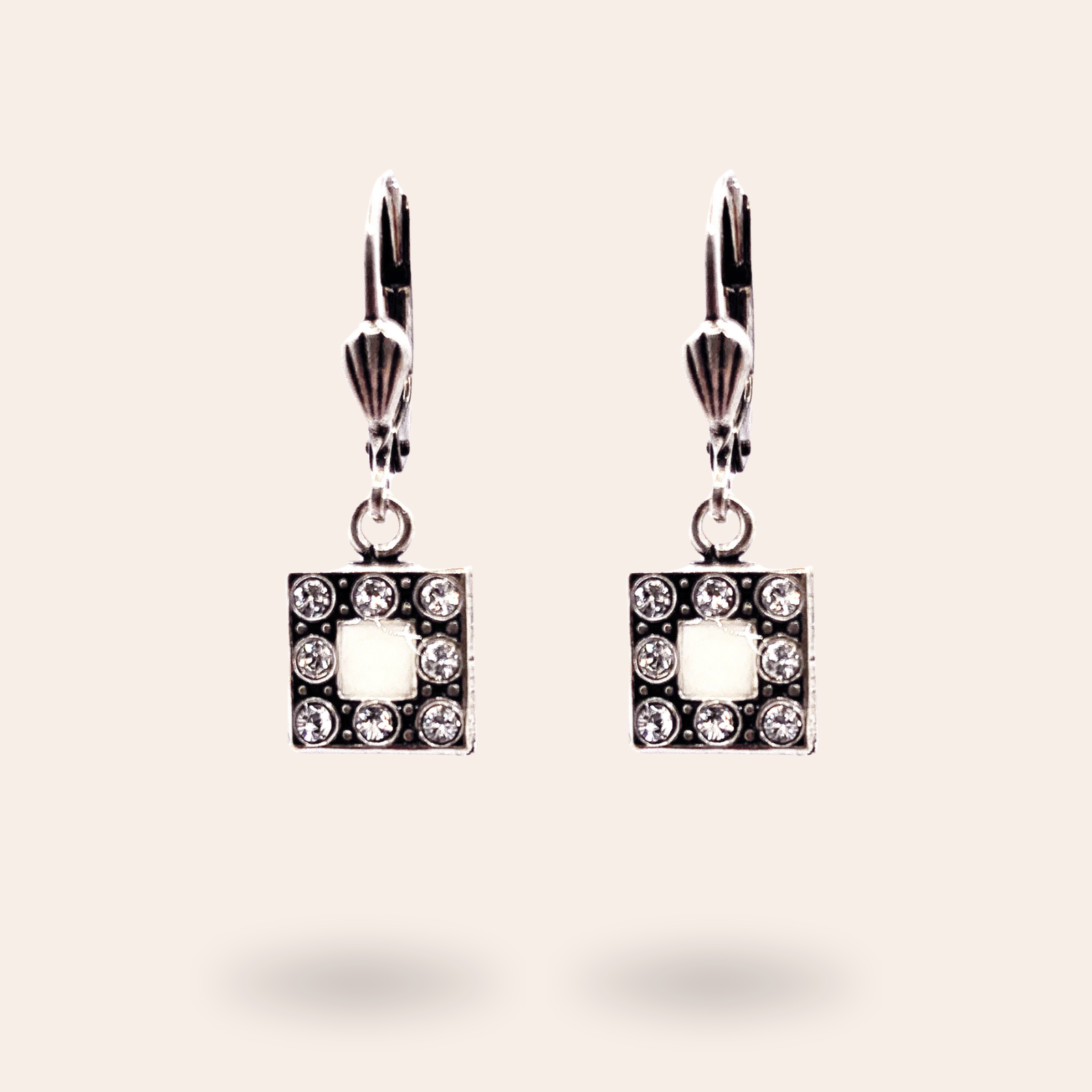 Boucles d'oreilles Carré chic