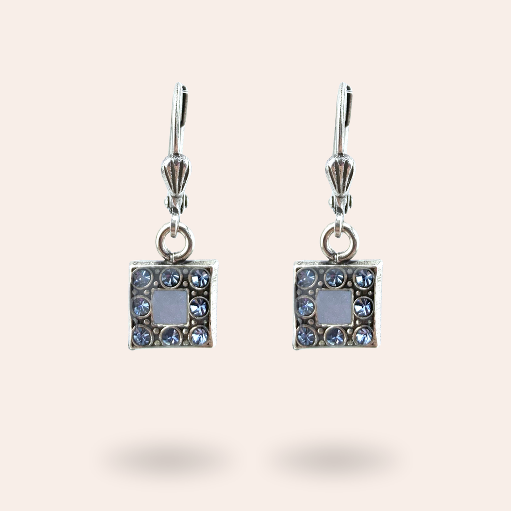 Boucles d'oreilles Carré chic