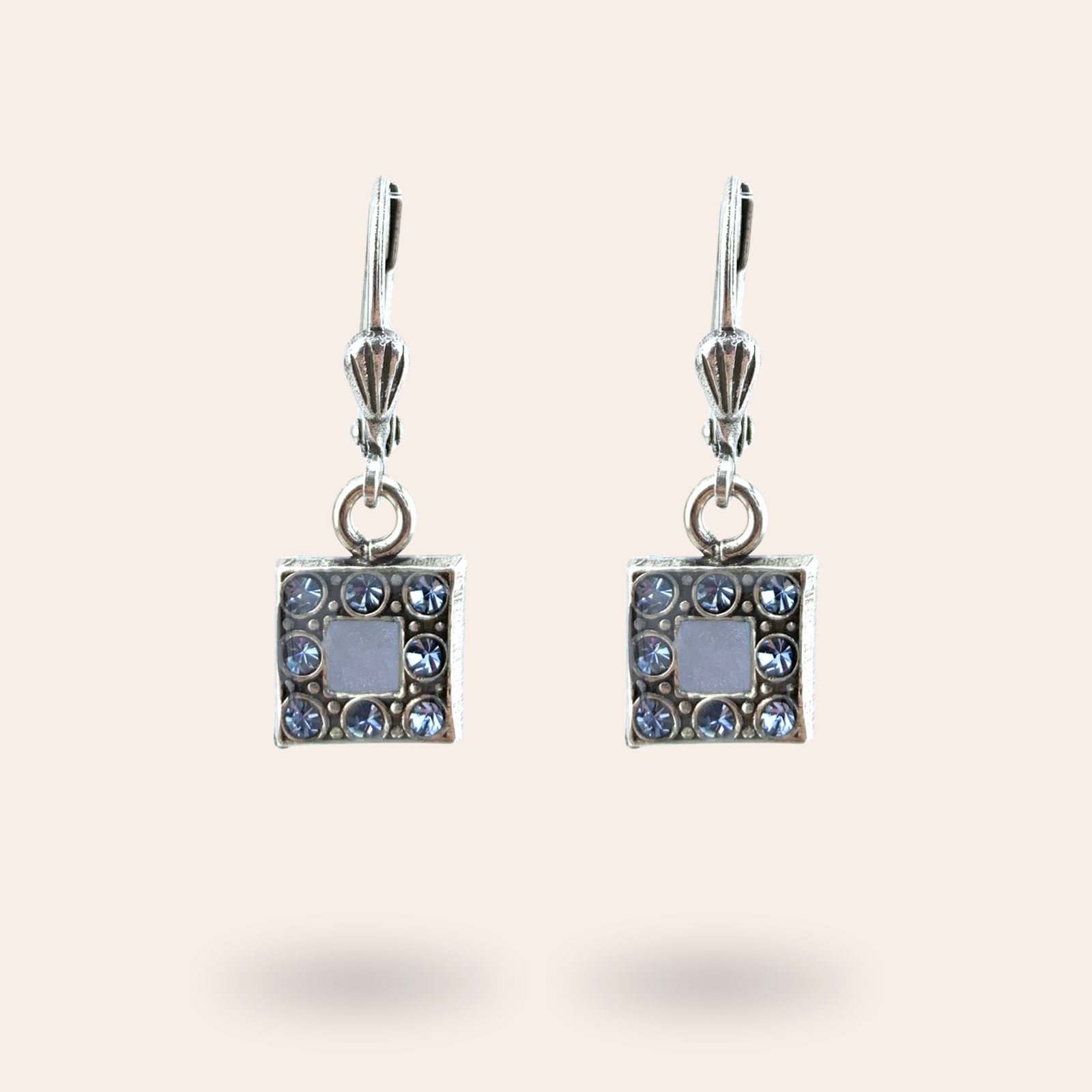 Boucles d'oreilles Carré chic