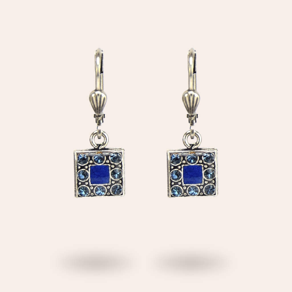 Boucles d'oreilles Carré chic