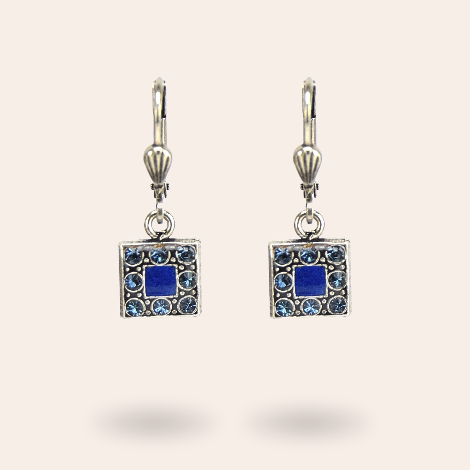 Boucles d'oreilles Carré chic