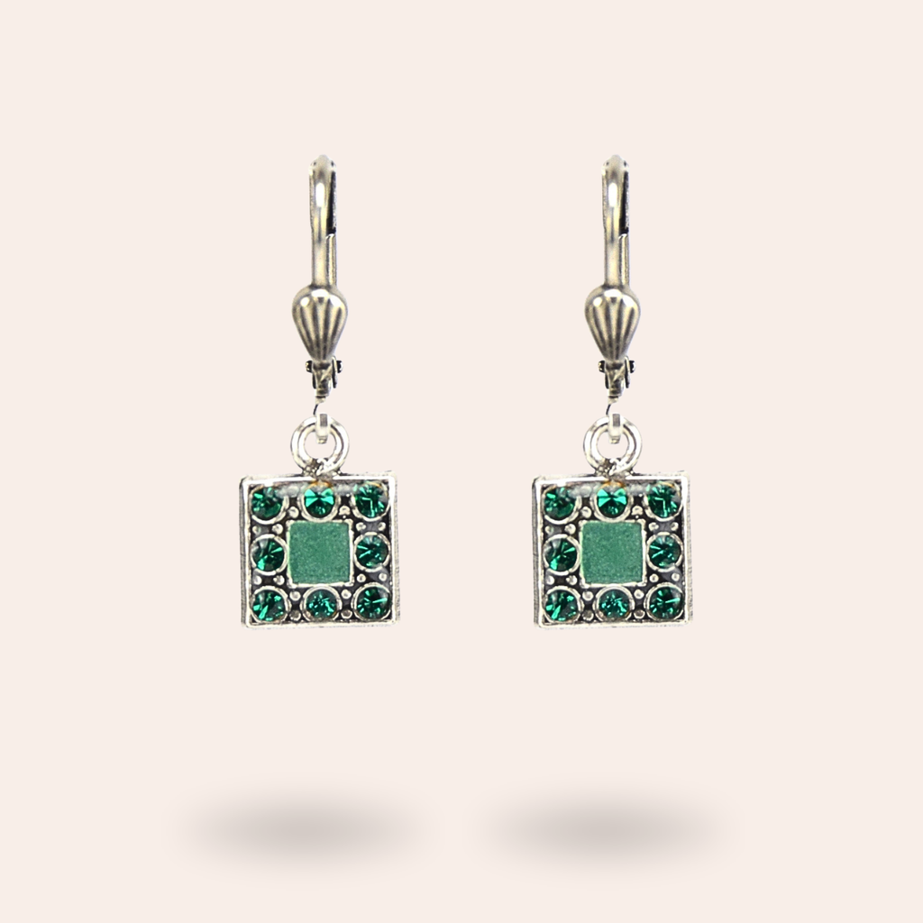 Boucles d'oreilles Carré chic