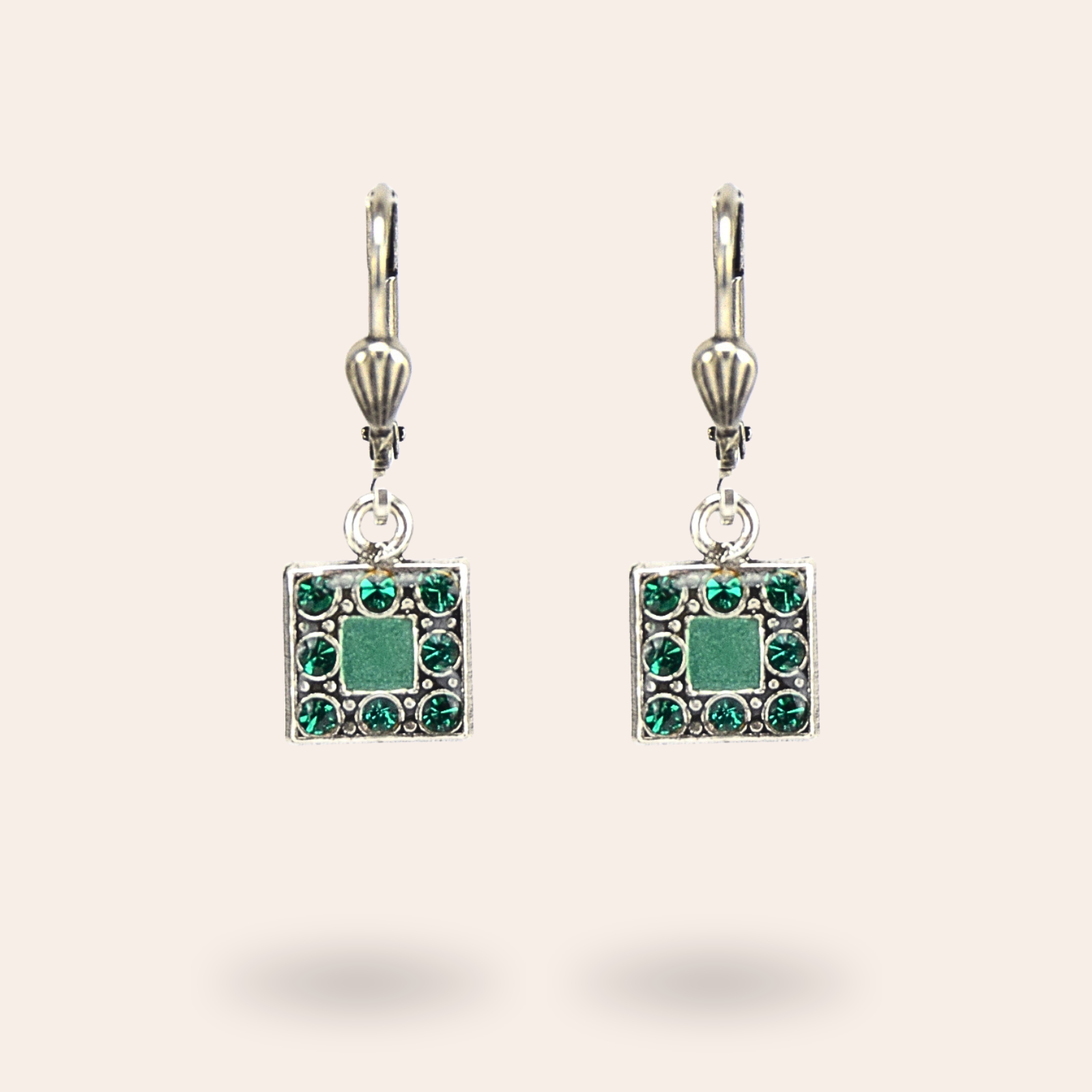 Boucles d'oreilles Carré chic