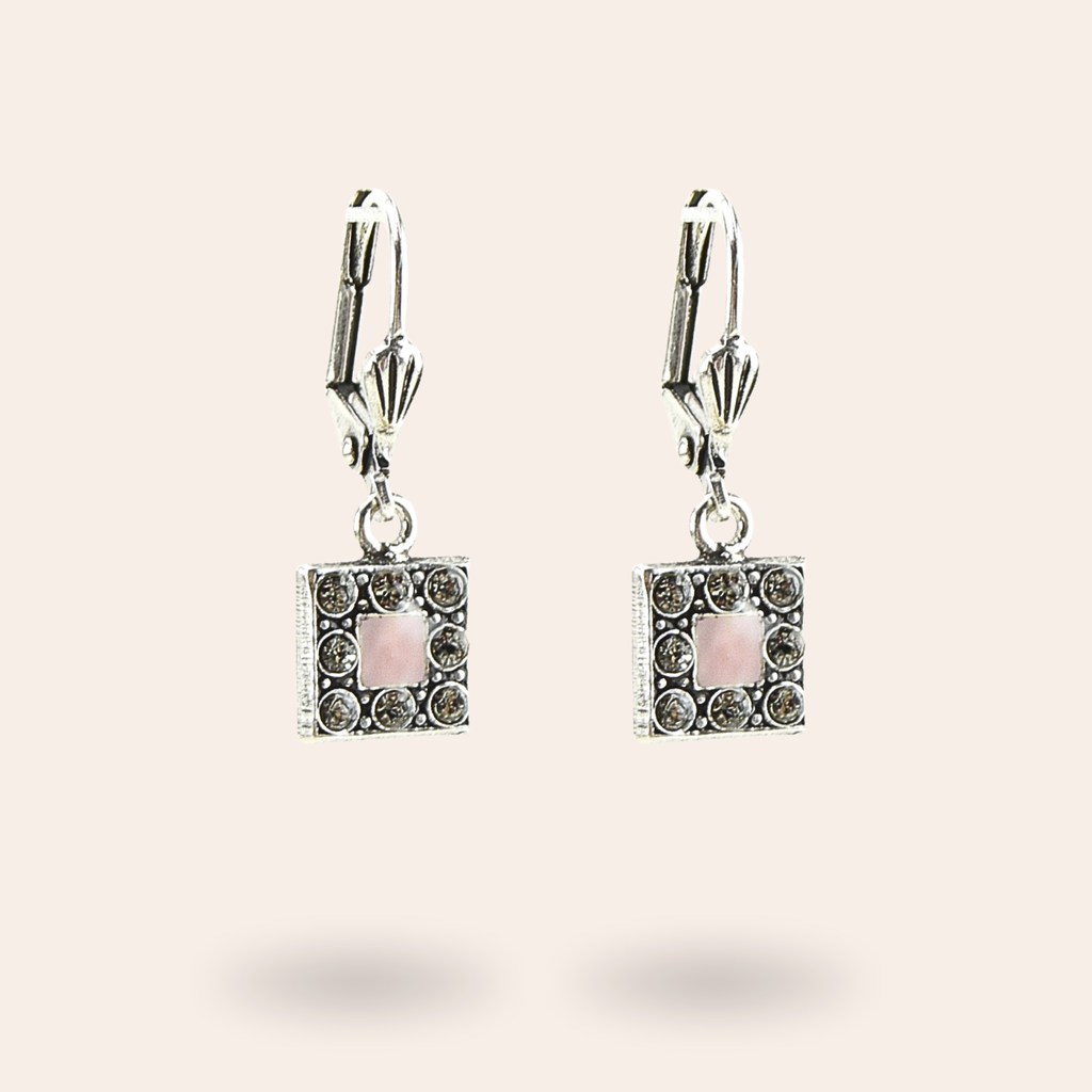 Boucles d'oreilles Carré chic