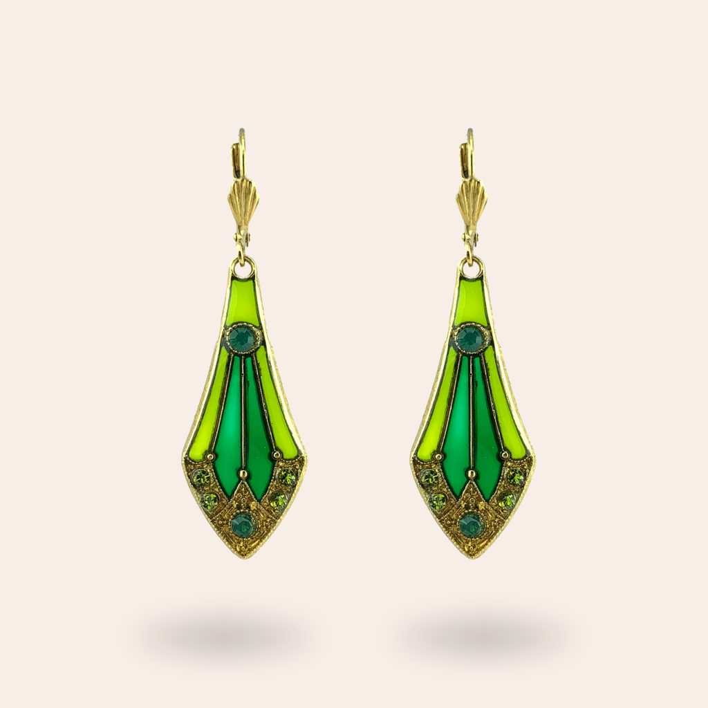 Boucles d'oreilles Gisèle dorées