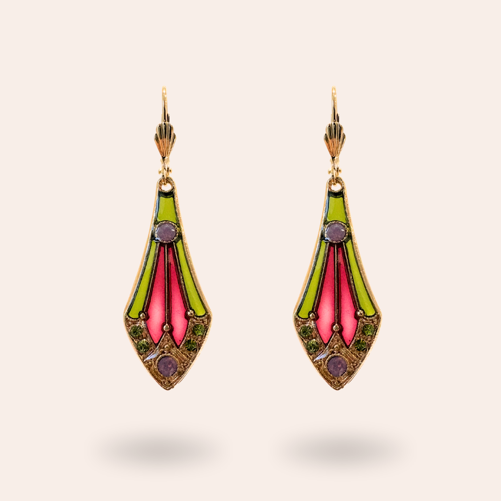 Boucles d'oreilles Gisèle dorées