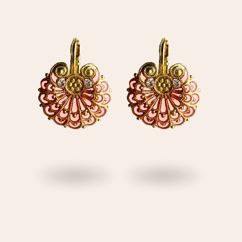 Boucles d'oreilles Gillie dorées