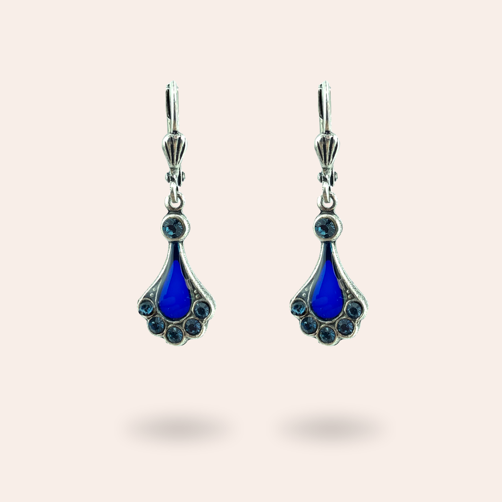 Boucles d'oreilles Eventail
