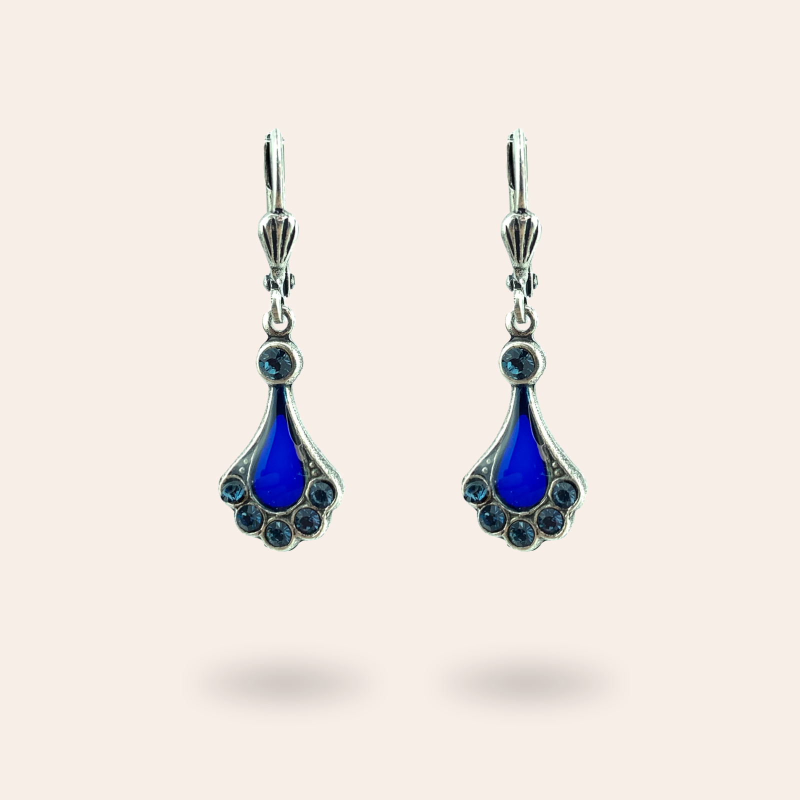 Boucles d'oreilles Eventail