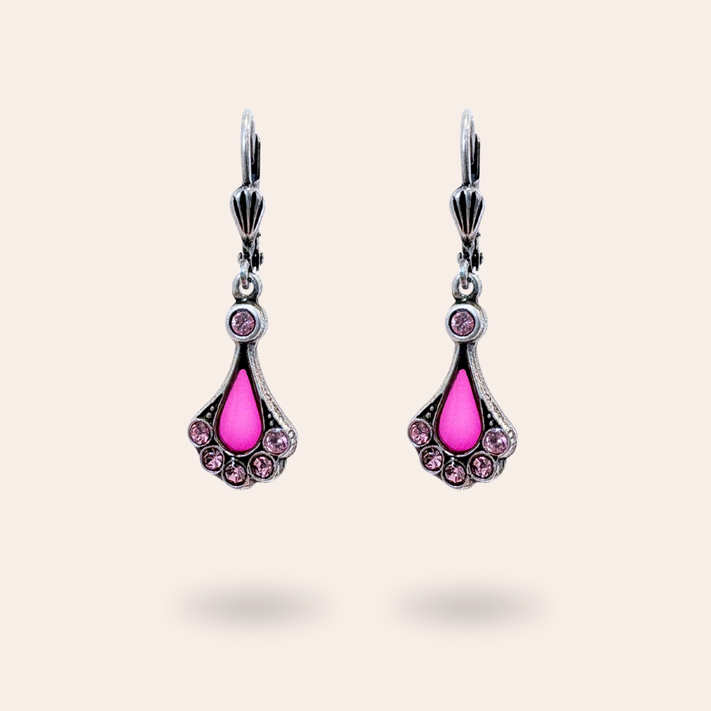 Boucles d'oreilles Eventail