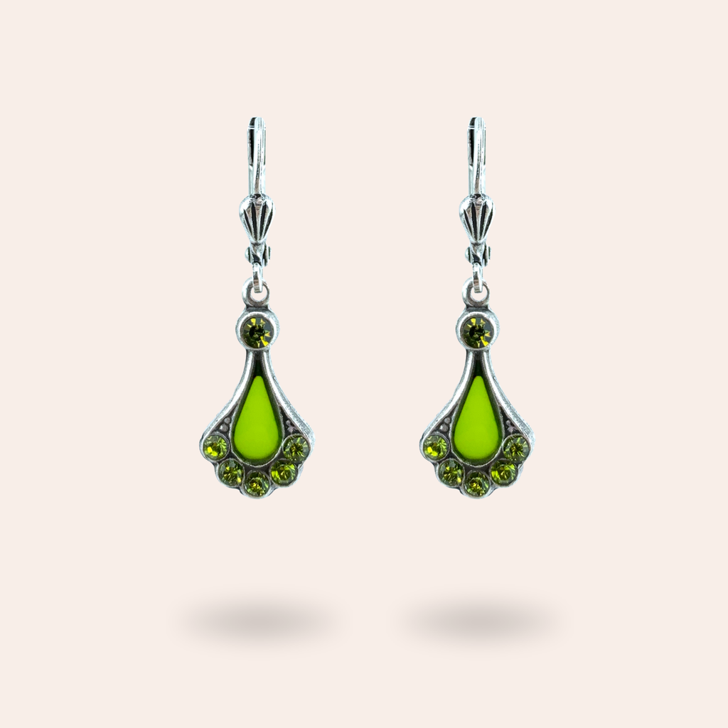 Boucles d'oreilles Eventail