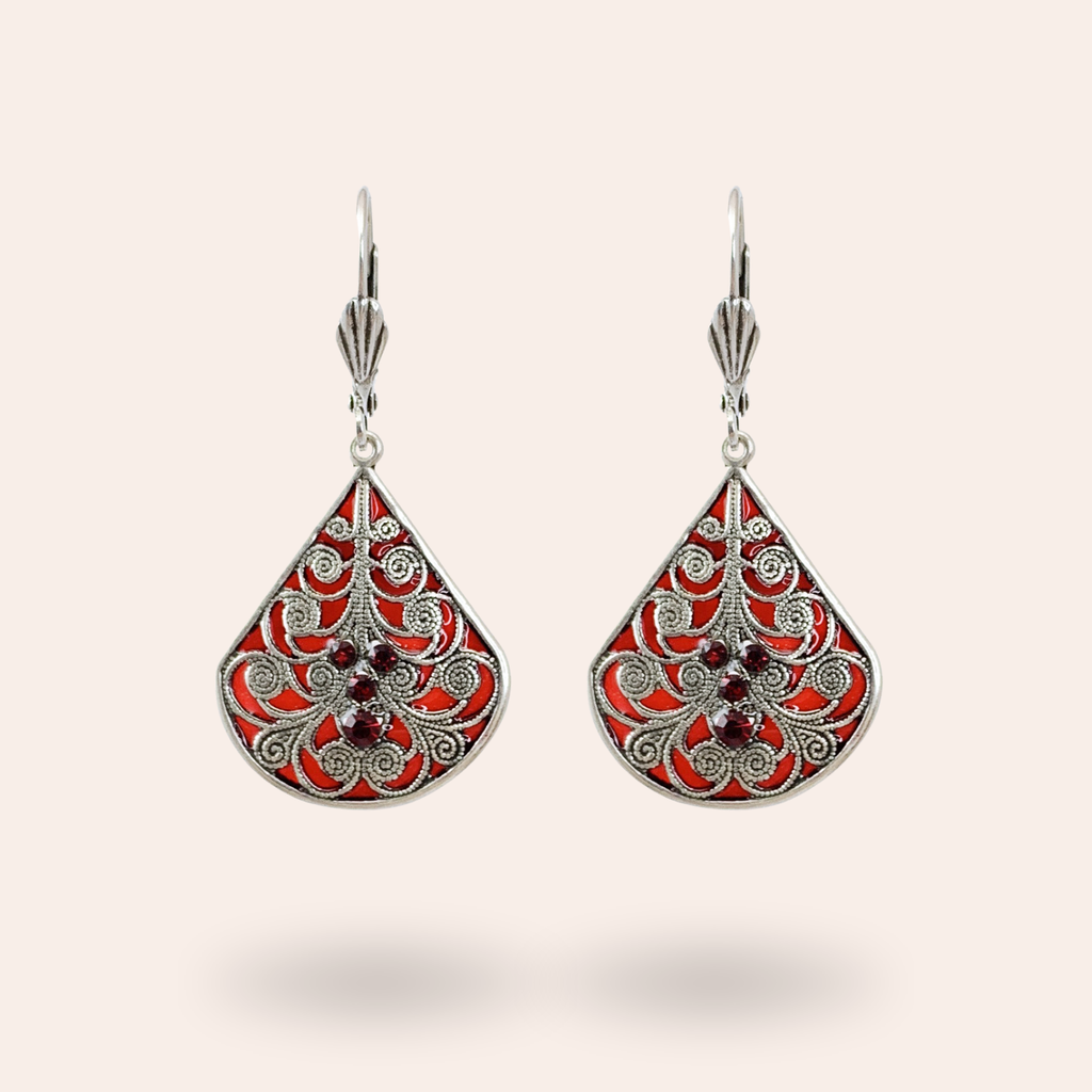 Boucles d'oreilles Santal