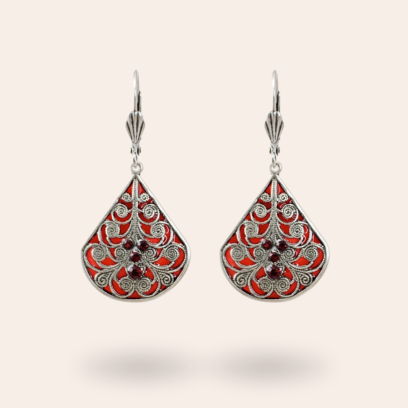 Boucles d'oreilles Santal