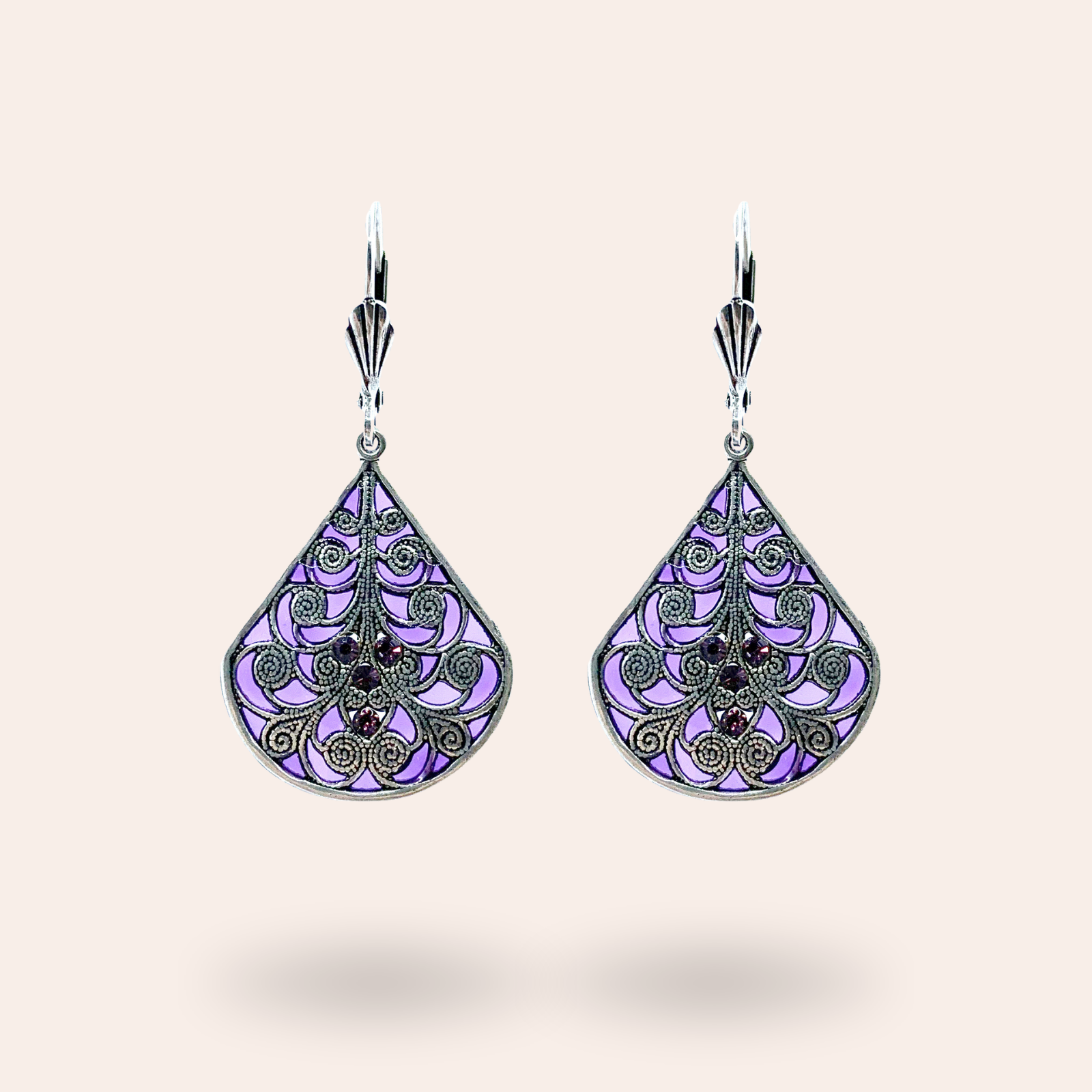 Boucles d'oreilles Santal