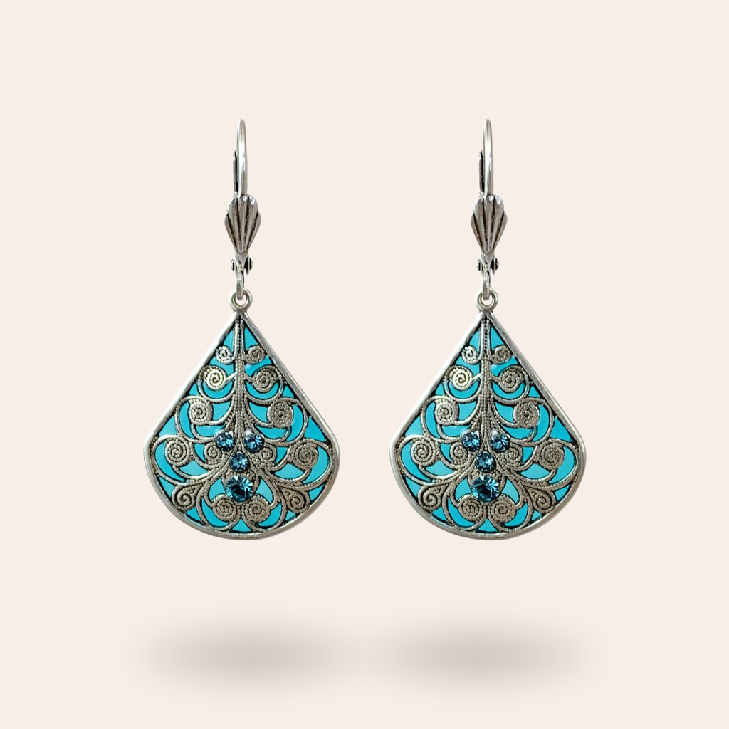 Boucles d'oreilles Santal