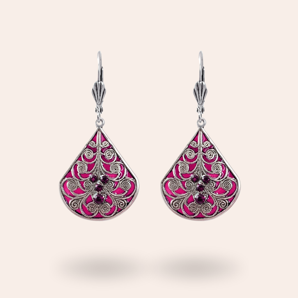 Boucles d'oreilles Santal