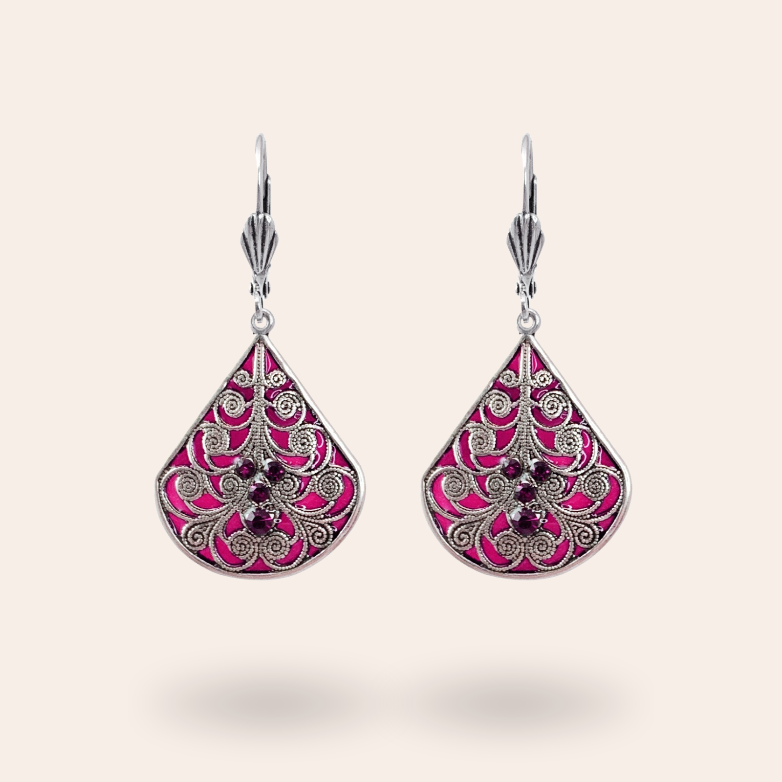 Boucles d'oreilles Santal