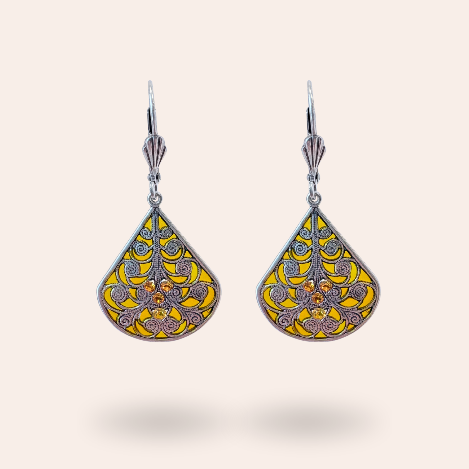 Boucles d'oreilles Santal