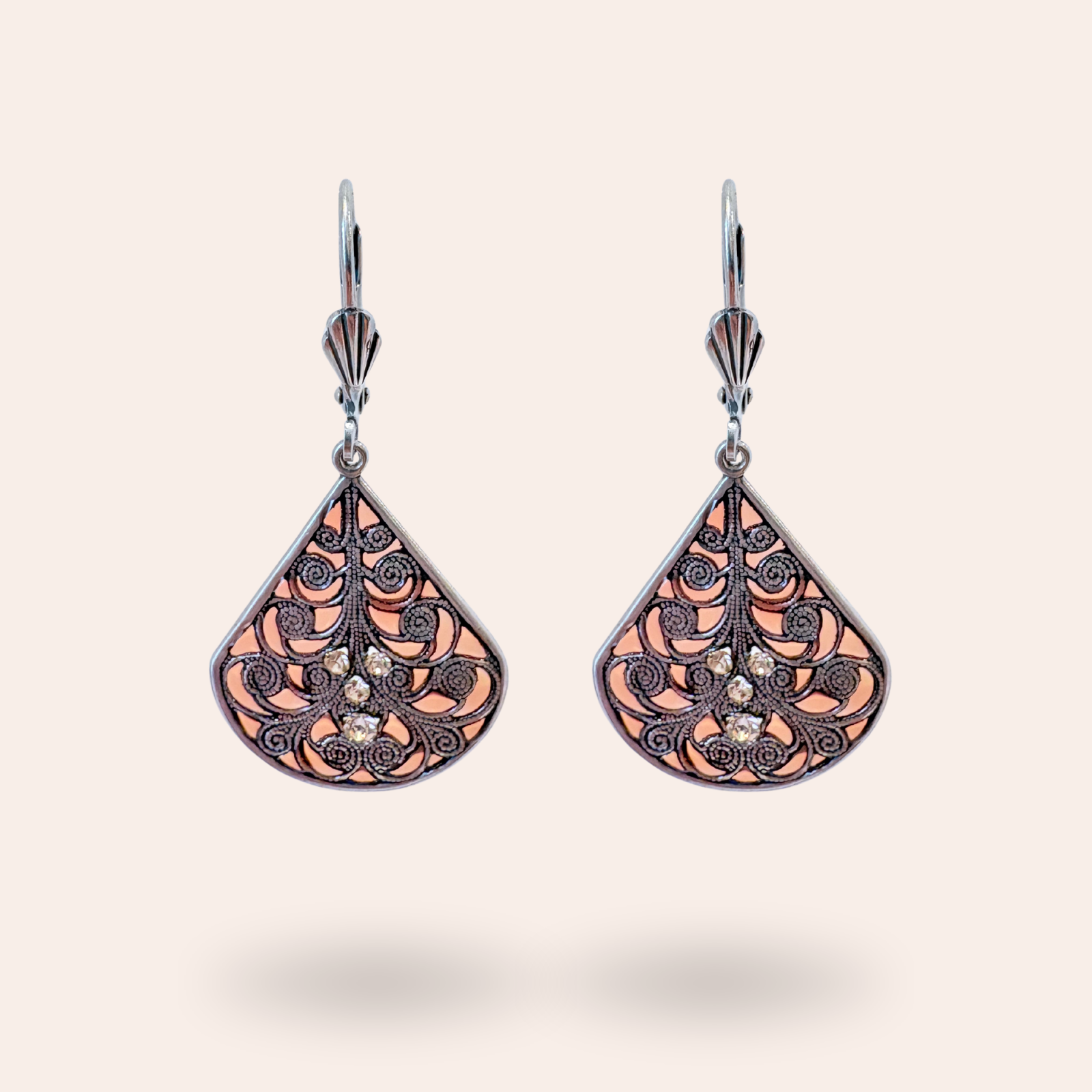 Boucles d'oreilles Santal