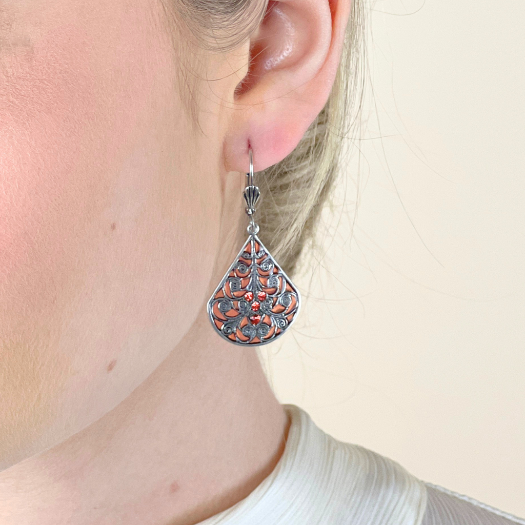 Boucles d'oreilles Santal