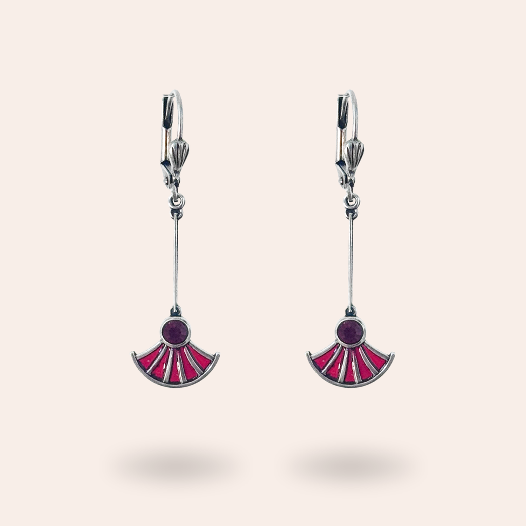 Boucles d'oreilles Papyrus