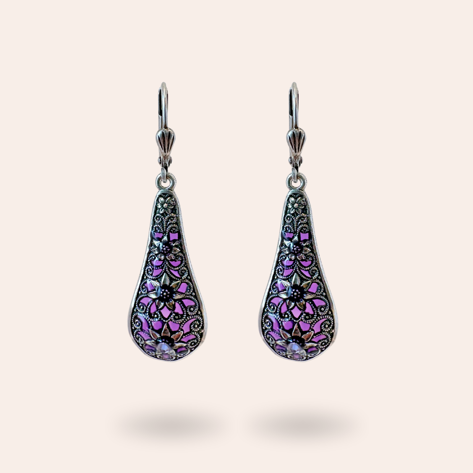 Boucles d'oreilles Flora