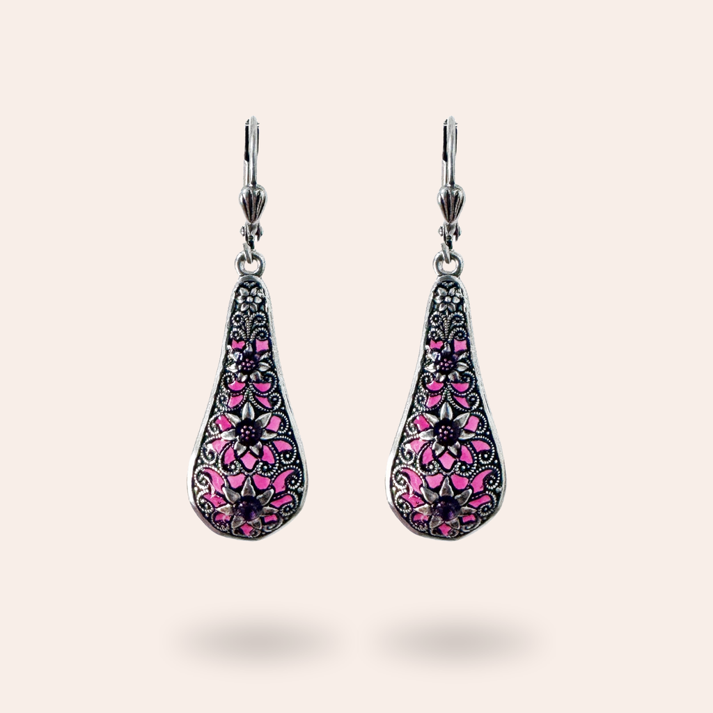 Boucles d'oreilles Flora