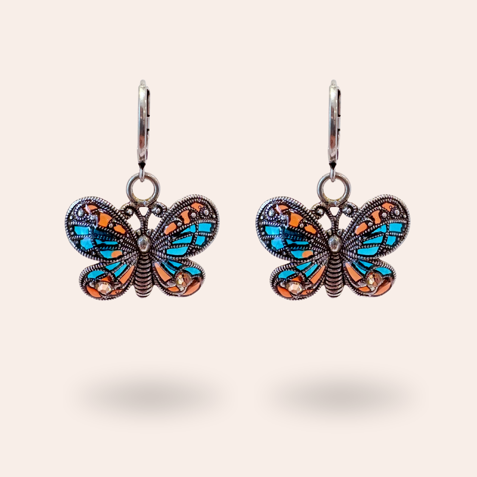 Boucles d'oreilles Machaon