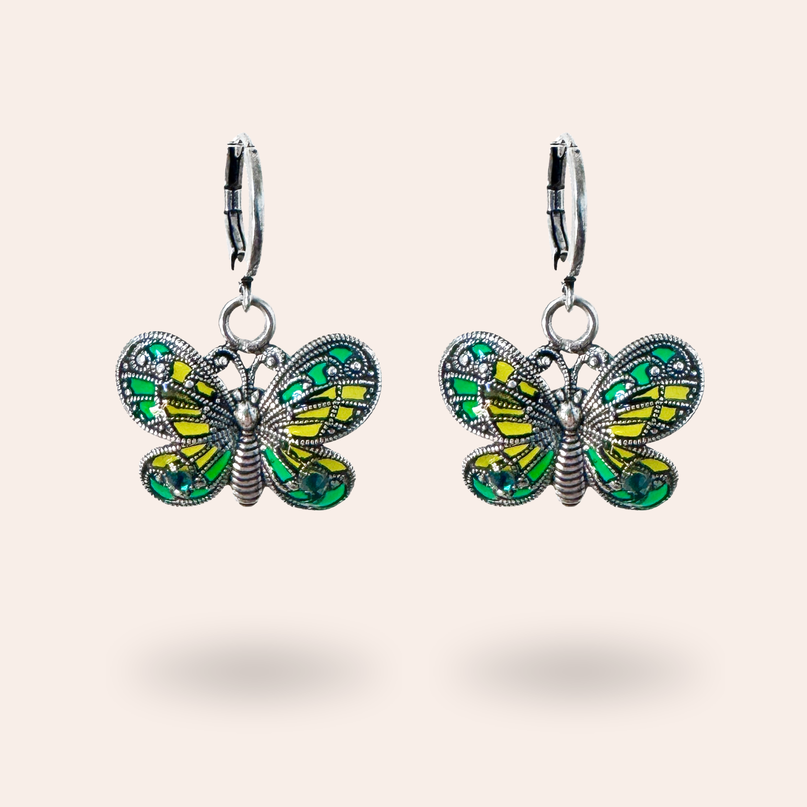 Boucles d'oreilles Machaon