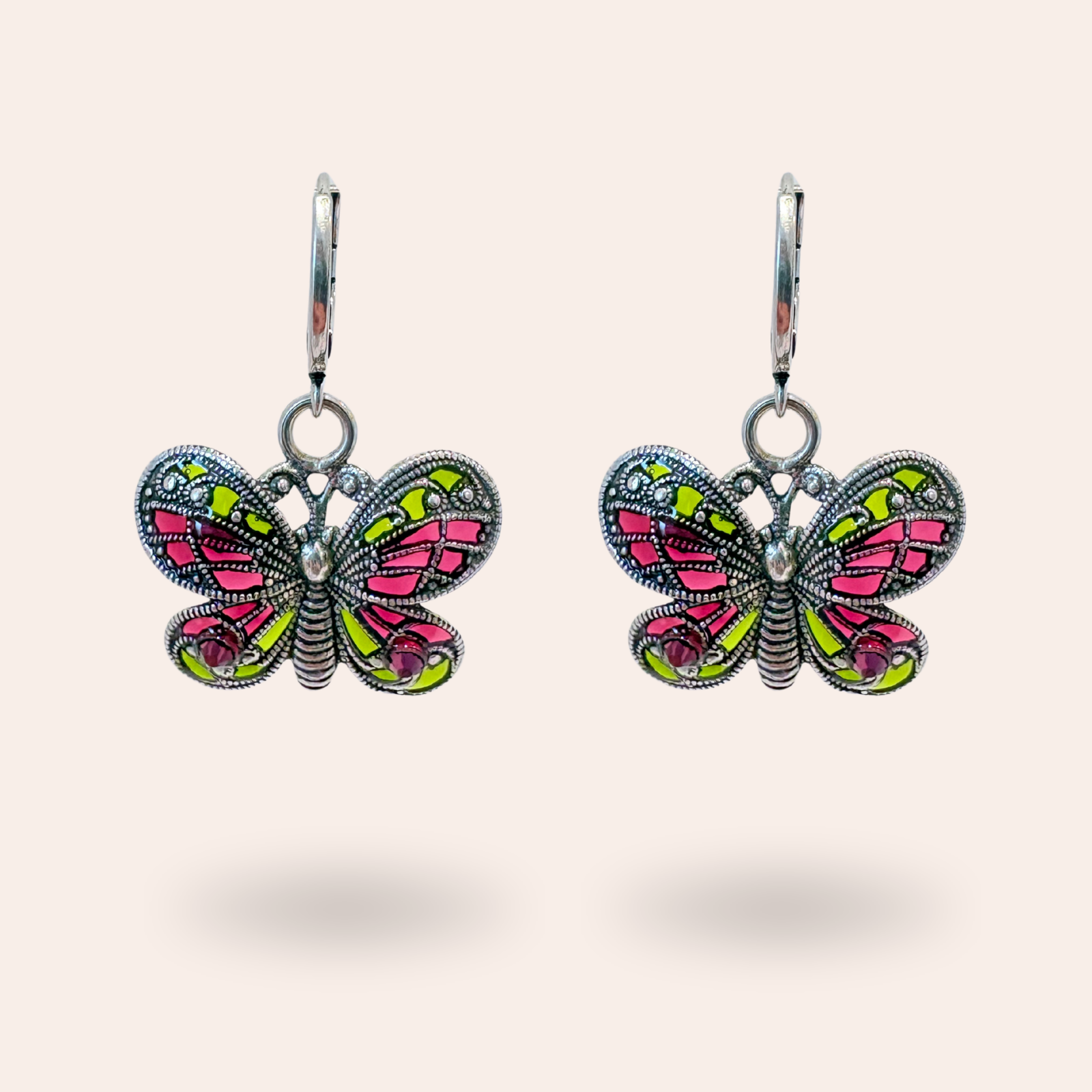 Boucles d'oreilles Machaon