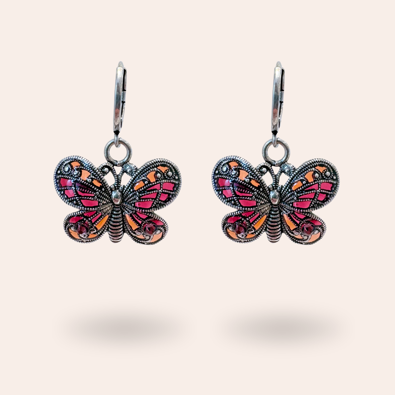 Boucles d'oreilles Machaon