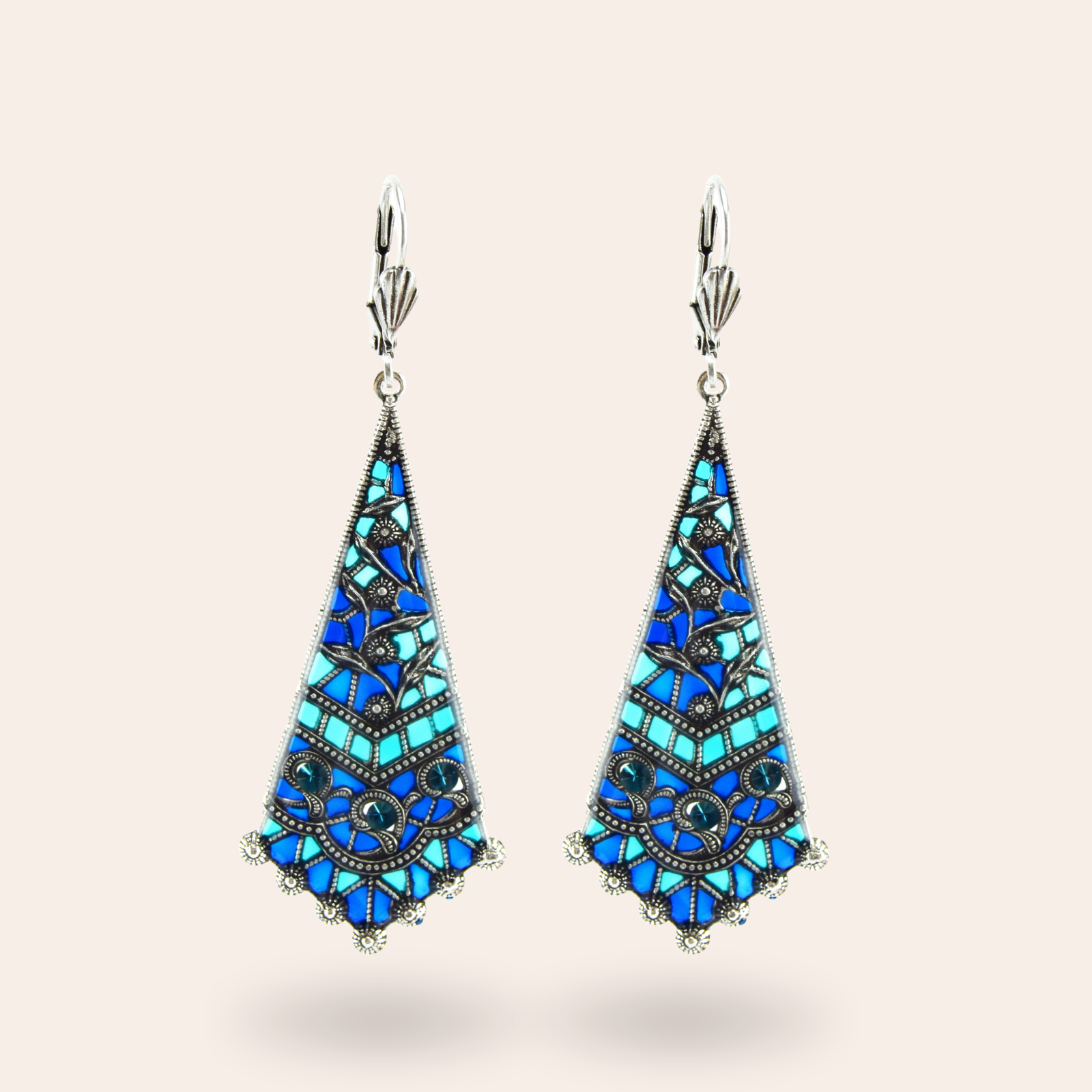 Boucles d'oreilles Trapèze