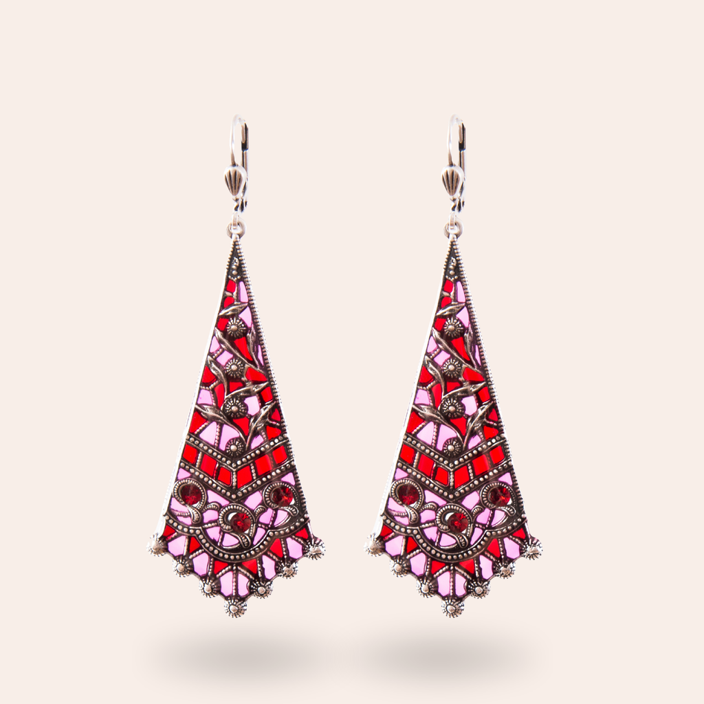 Boucles d'oreilles Trapèze