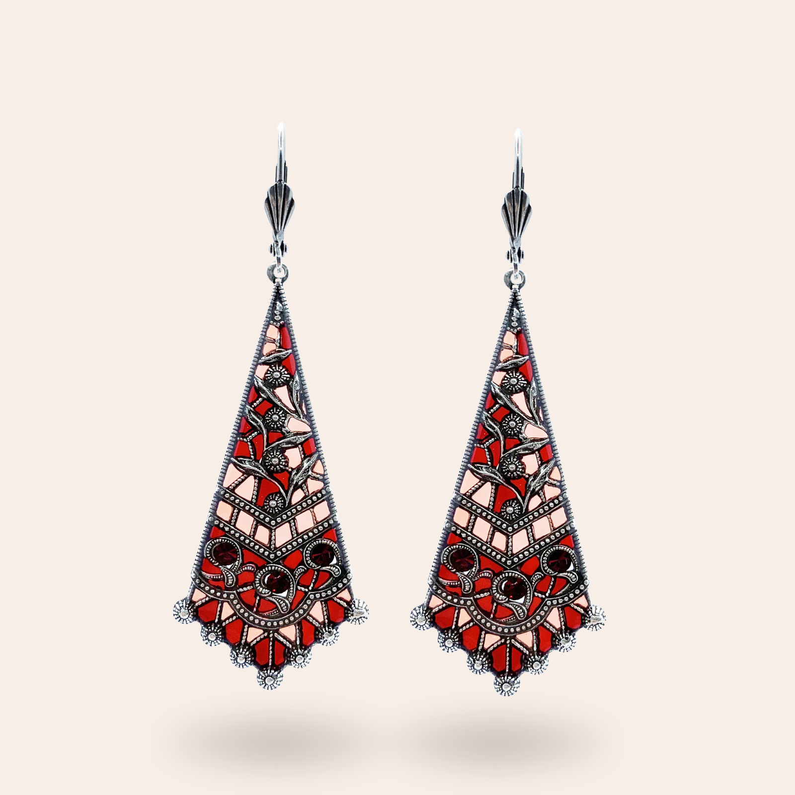 Boucles d'oreilles Trapèze