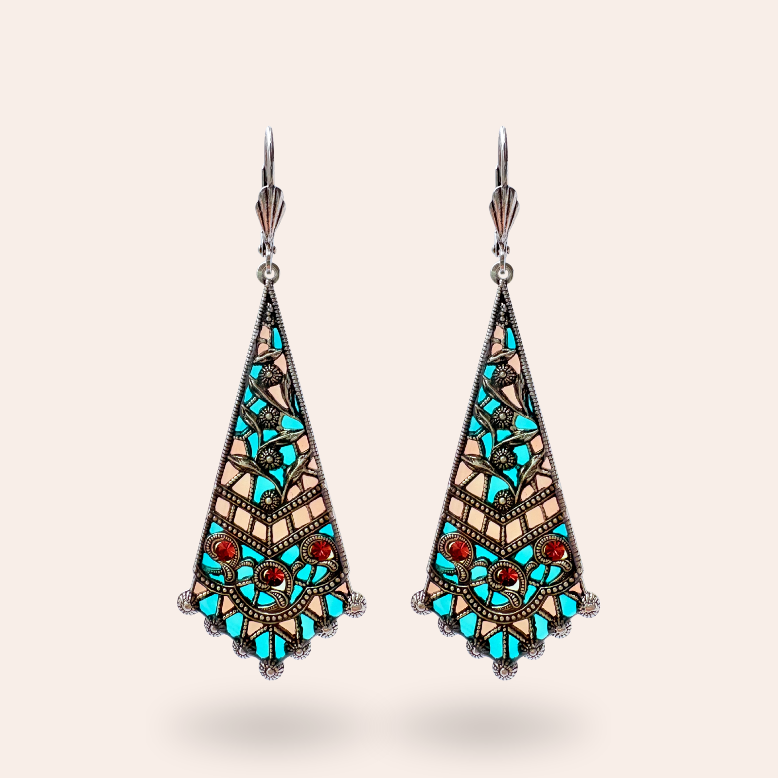 Boucles d'oreilles Trapèze
