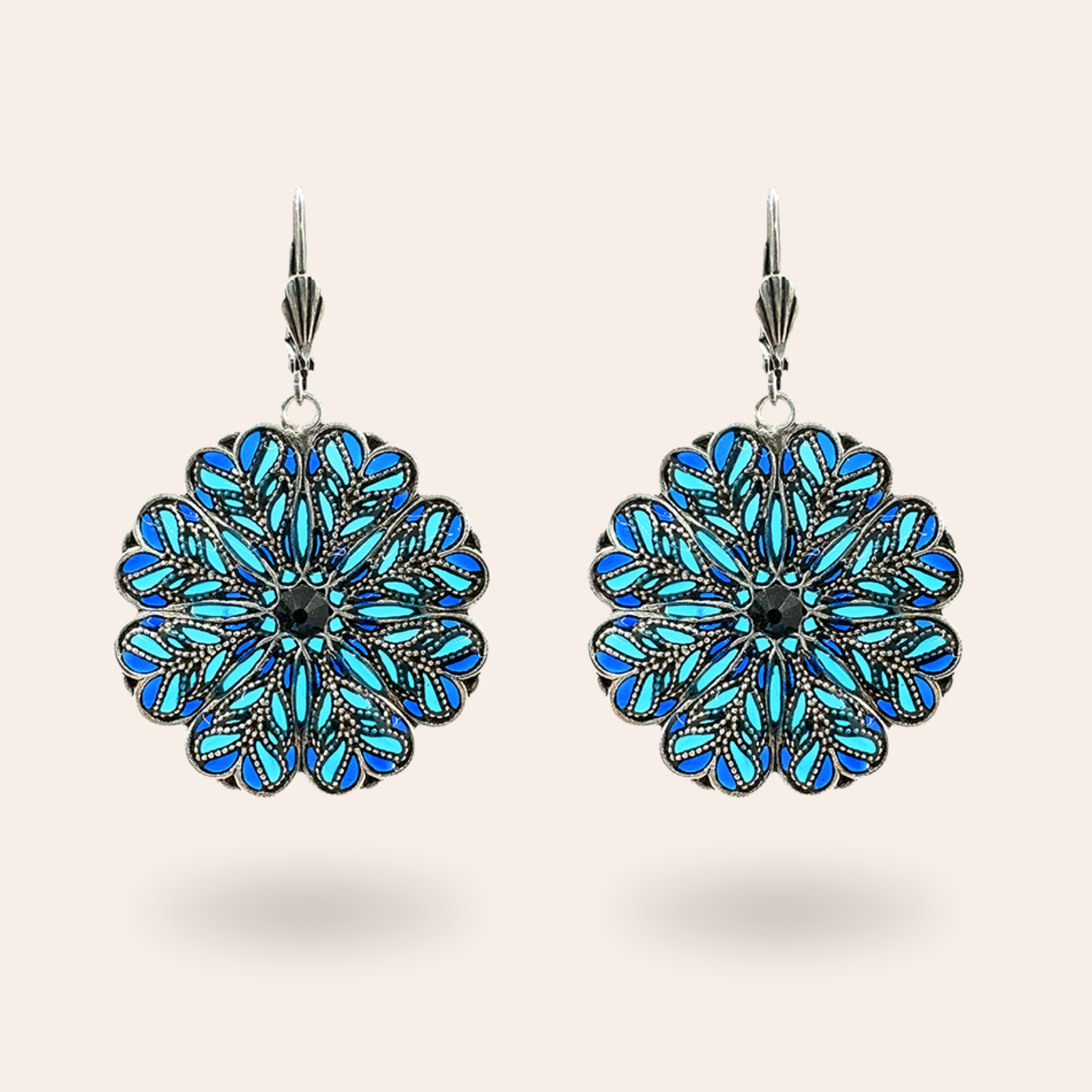 Boucles d'oreilles Florale