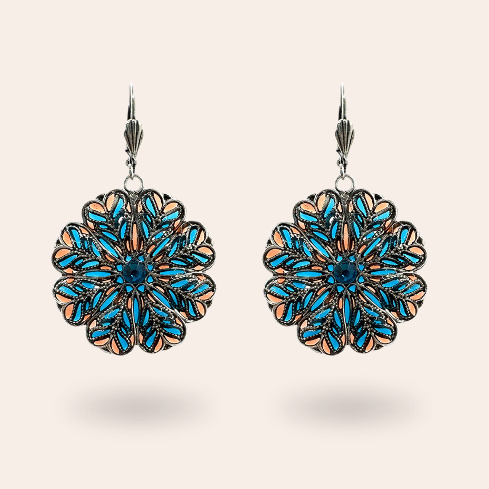 Boucles d'oreilles Florale
