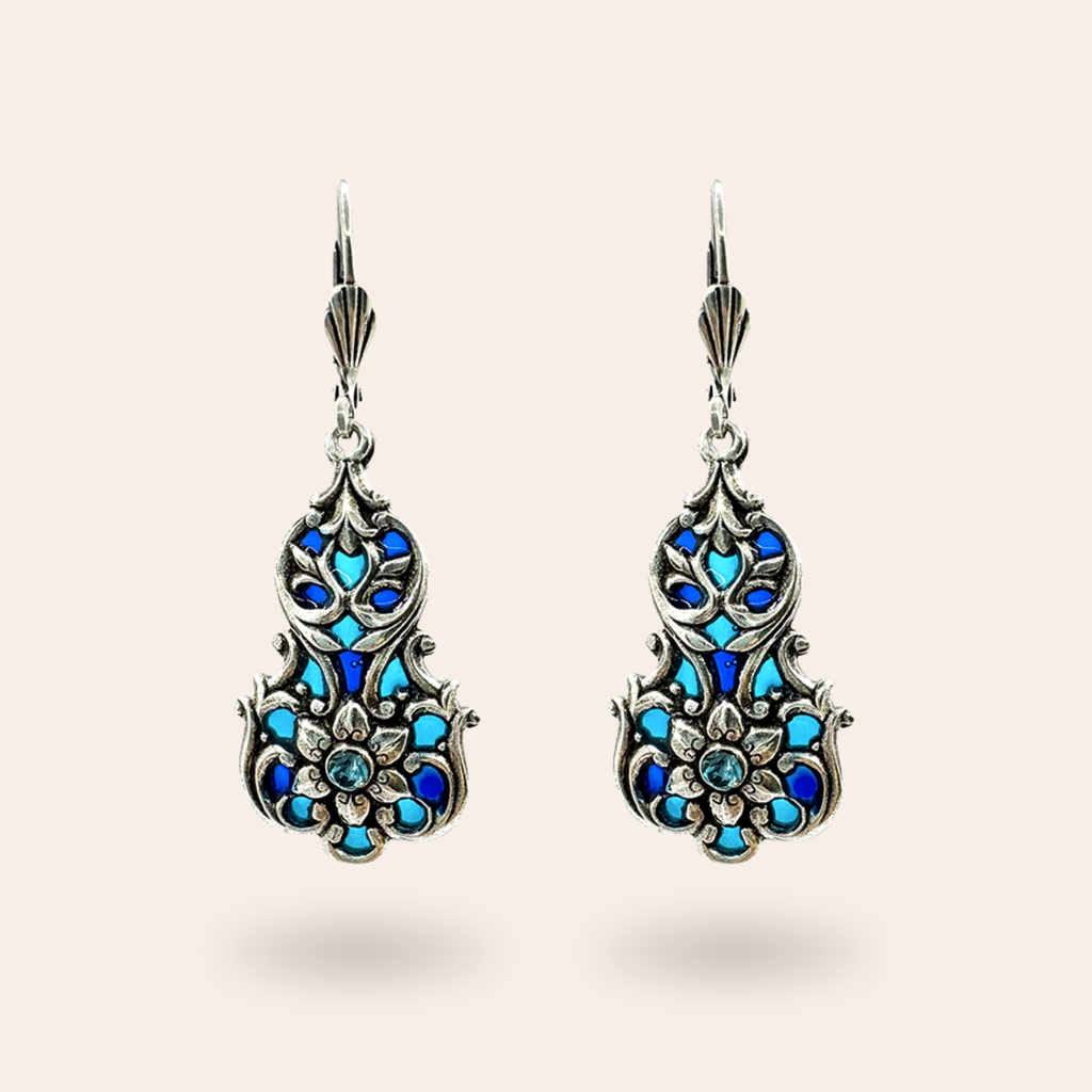 Boucles d'oreilles Bouquet