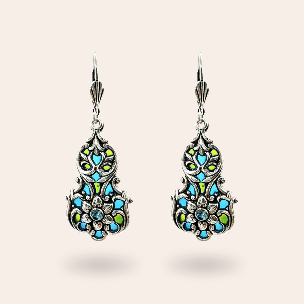Boucles d'oreilles Bouquet