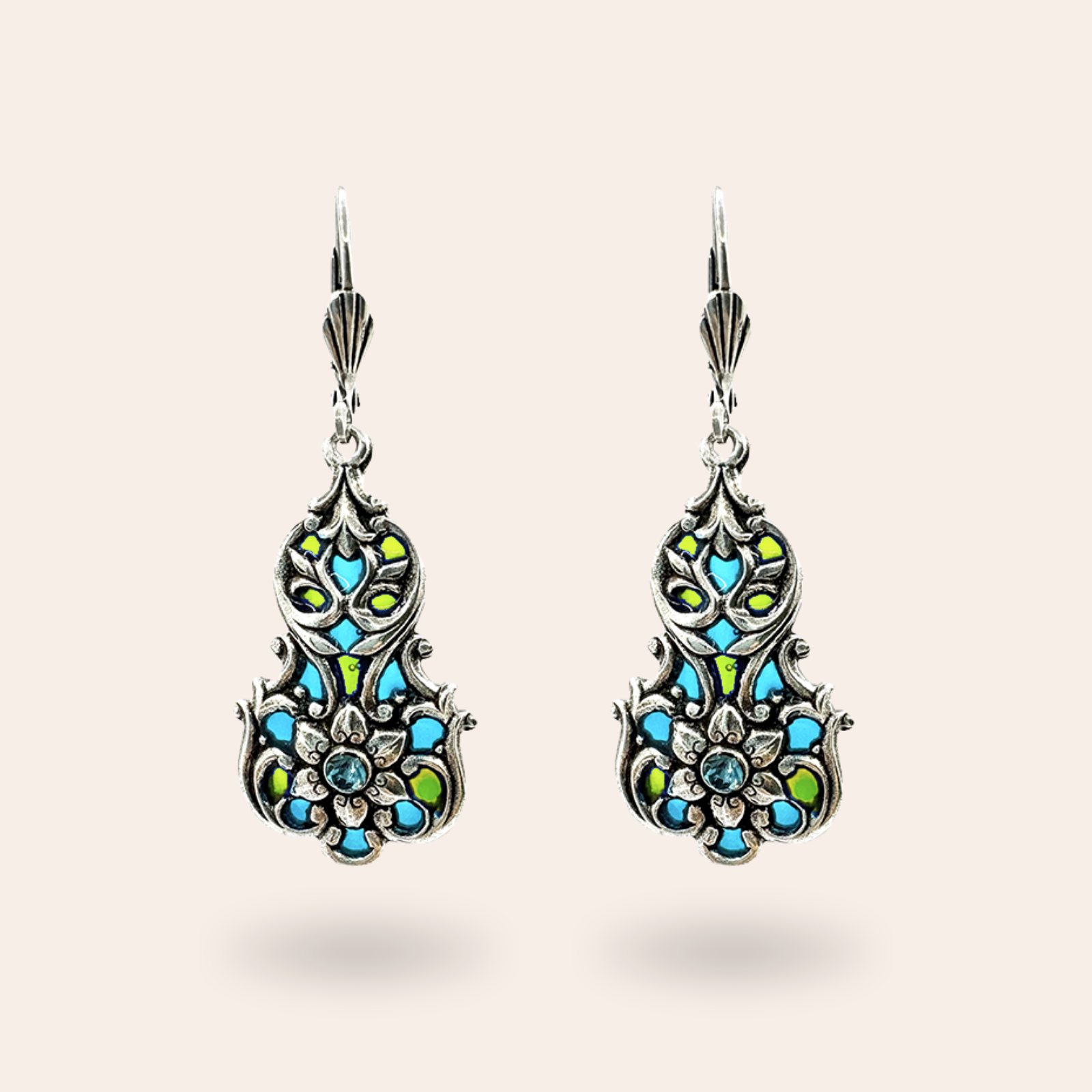 Boucles d'oreilles Bouquet
