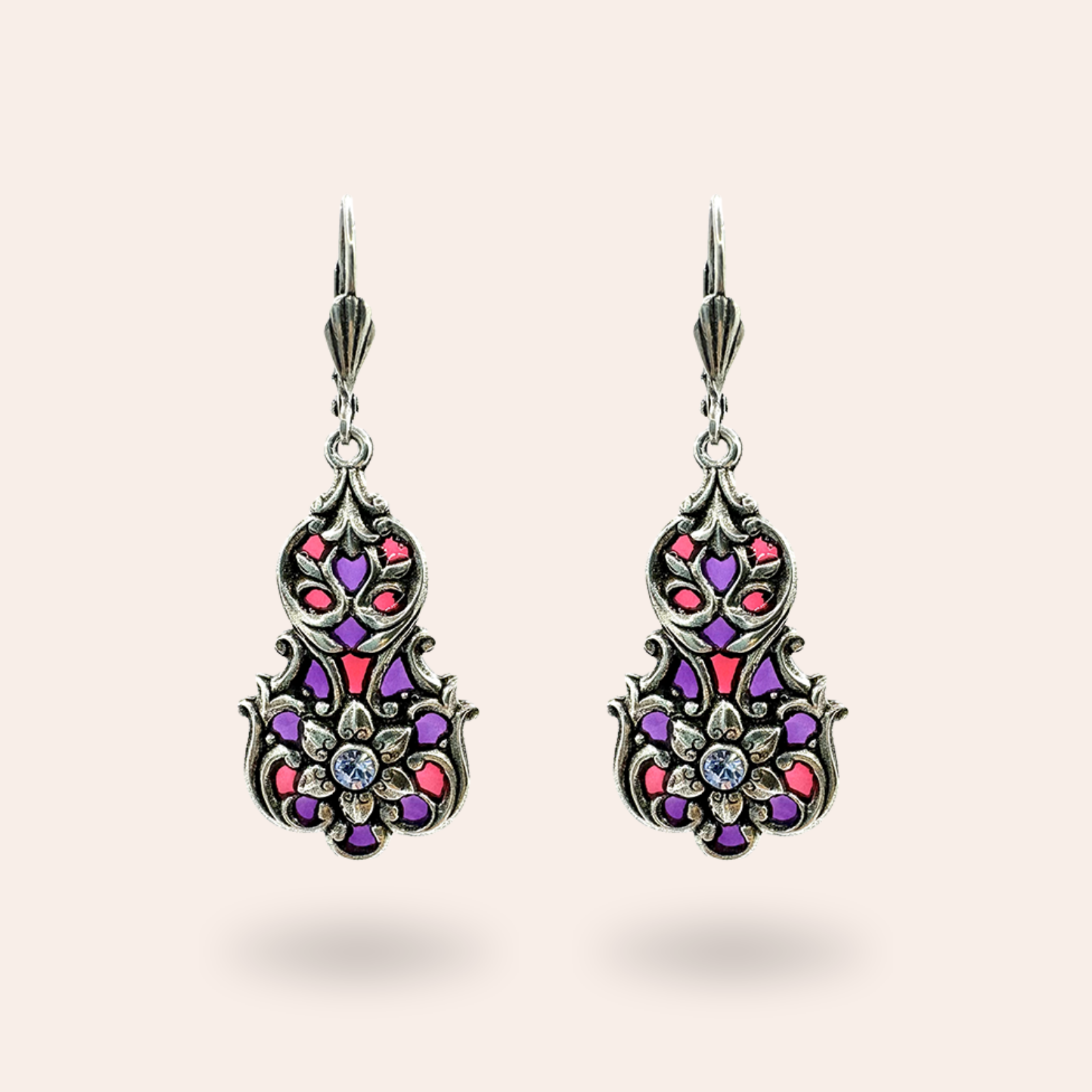 Boucles d'oreilles Bouquet
