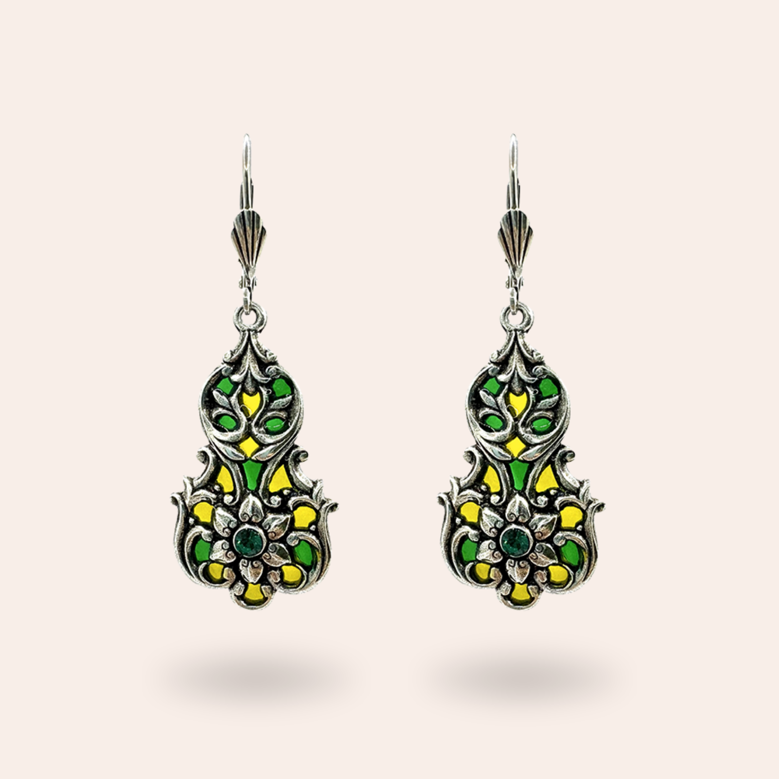 Boucles d'oreilles Bouquet