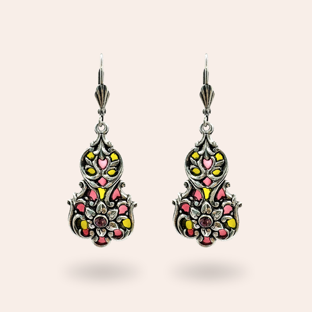 Boucles d'oreilles Bouquet