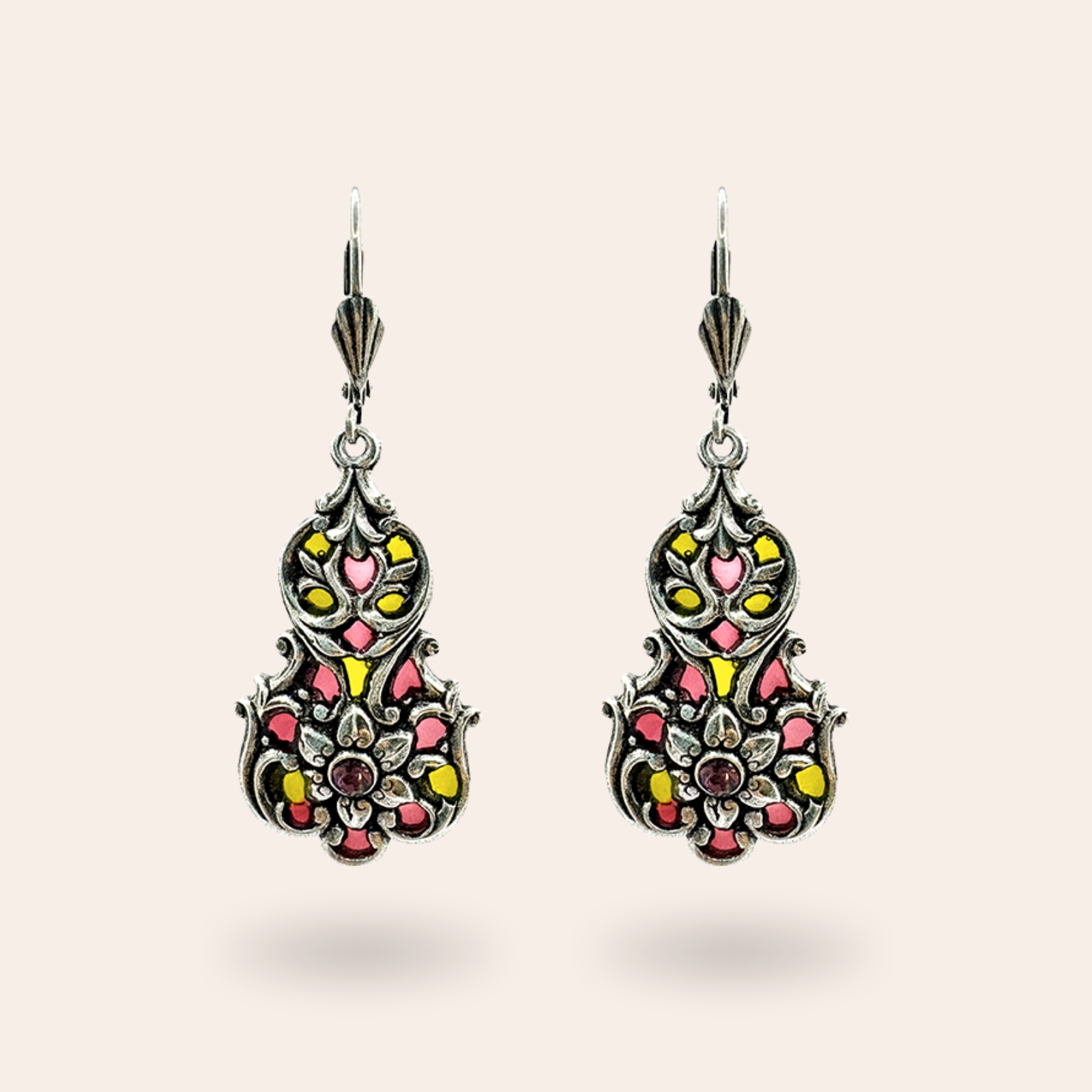 Boucles d'oreilles Bouquet