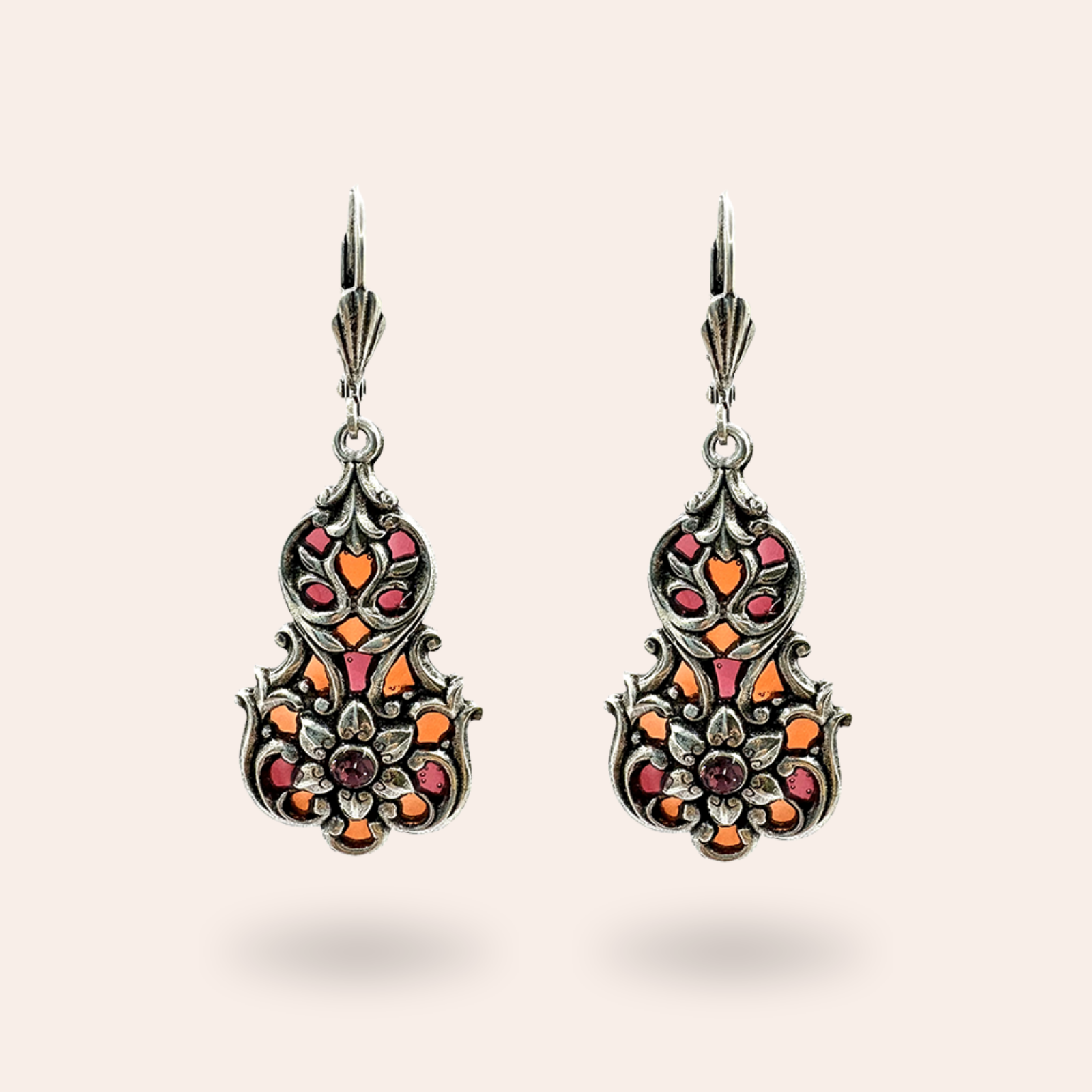 Boucles d'oreilles Bouquet