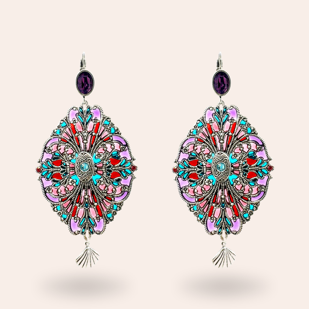 Boucles d'oreilles Chatoyante