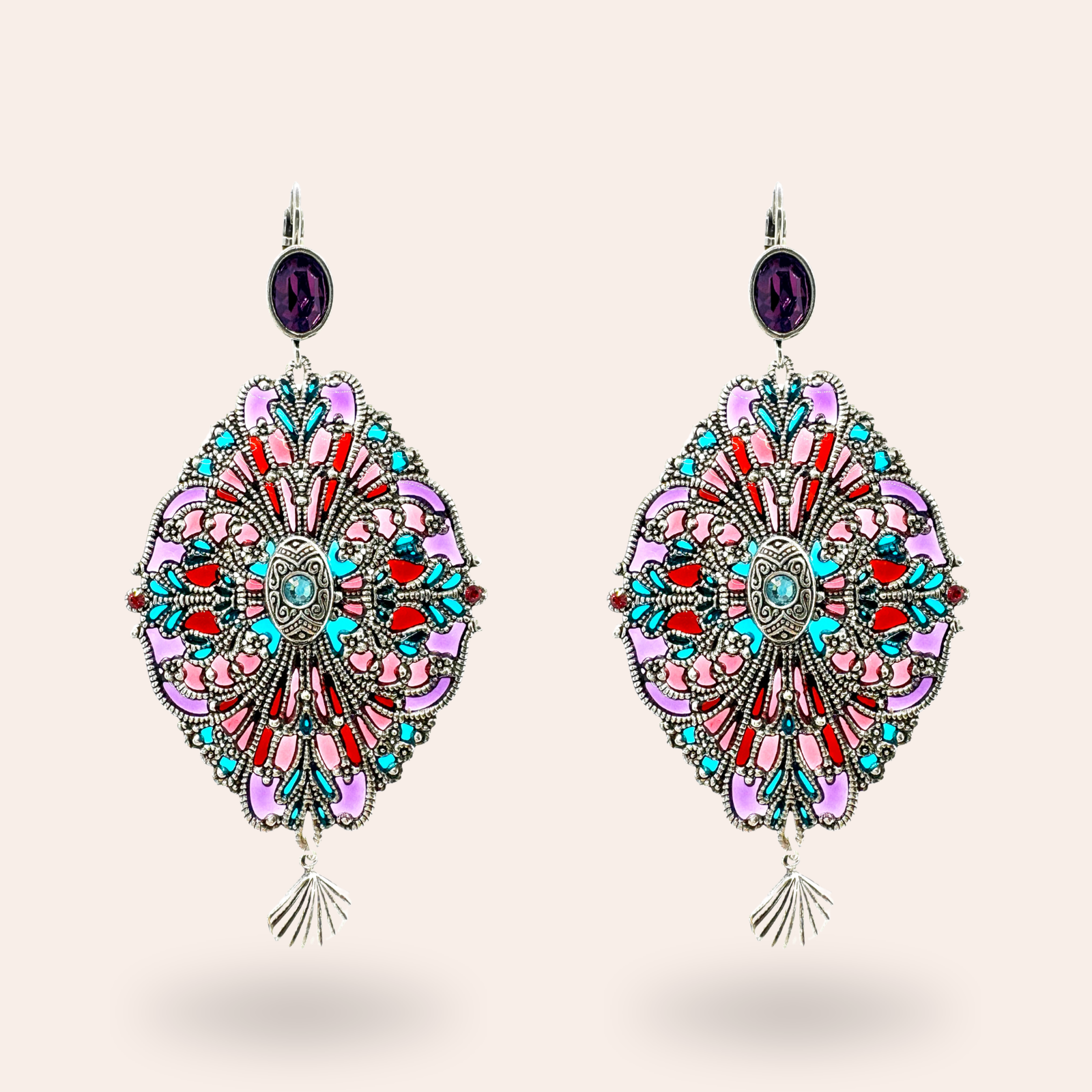 Boucles d'oreilles Chatoyante