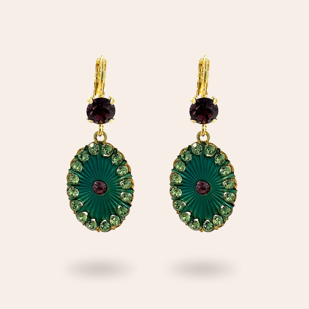 Boucles d'oreilles Ray dorées