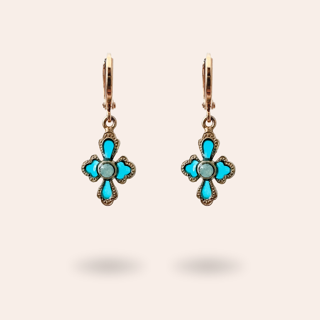 Boucles d'oreilles Cruz Dorées