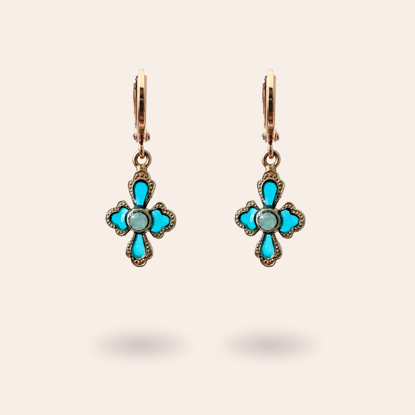 Boucles d'oreilles Cruz Dorées